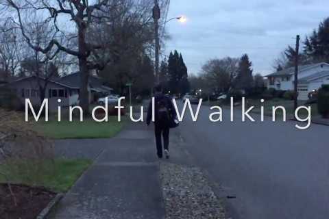 mindful walking