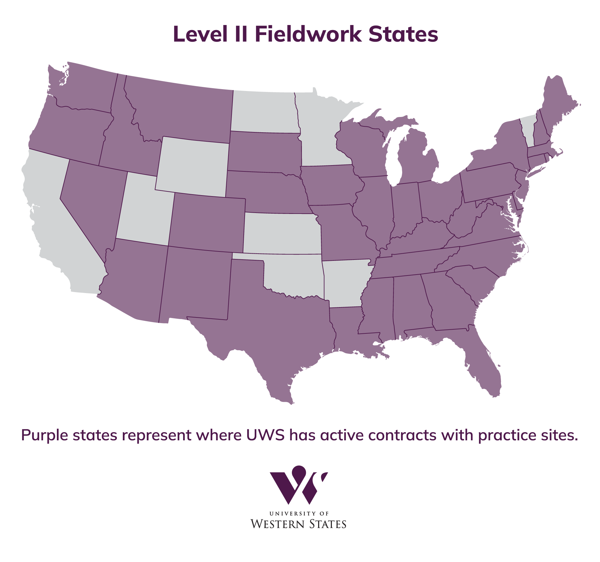 UWS Fieldwork Map