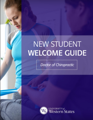 new student welcome guide - doctor of chiropractic
