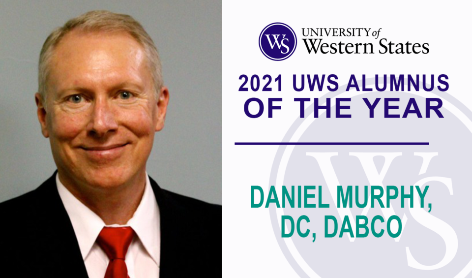 Daniel Murphy, DC, DABCO, Named 2021 UWS Alumnus of the Year