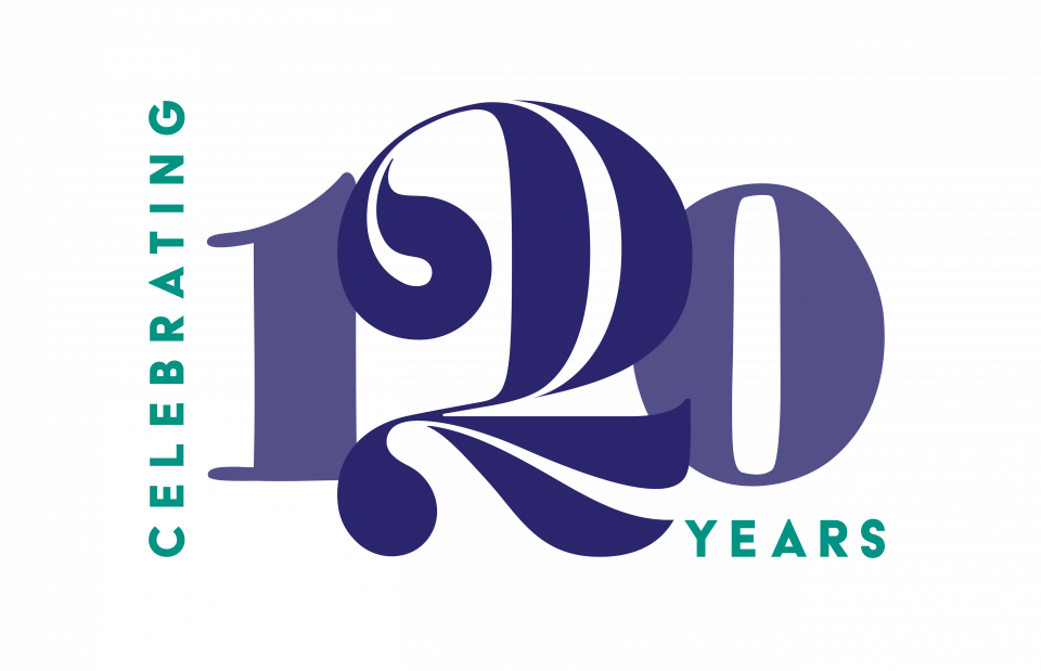 UWS 120th anniversary logo
