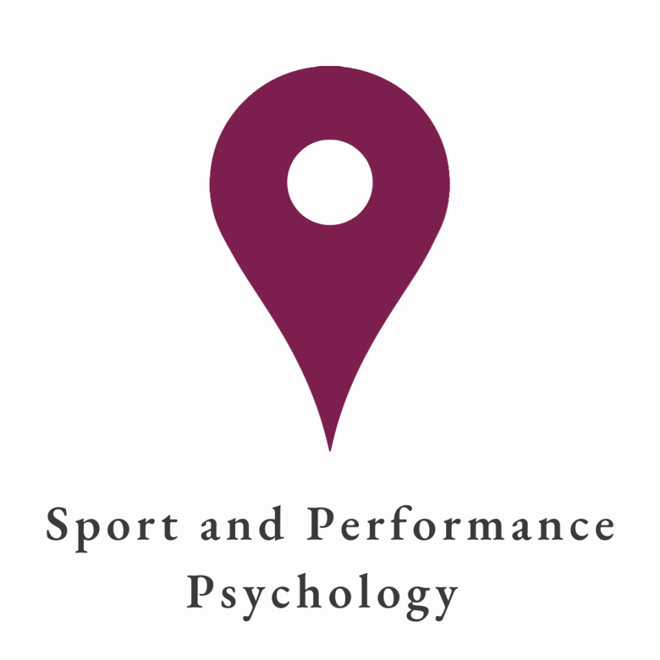 Sport and Performance Psychology Magenta Map Pin